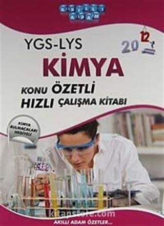 2012 YGS-LYS Kimya Konu Özetli Hızlı Çalışma Kitabı