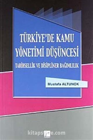 Türkiye'de Kamu Yönetimi Düşüncesi