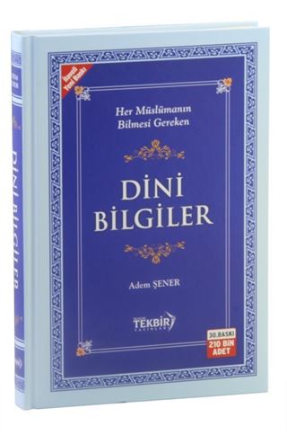 Her Müslümanın Bilmesi Gereken Dini Bilgiler (Şamuha Kağıt)