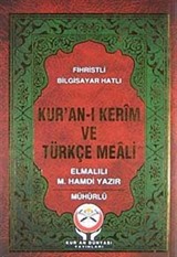 Kur'an-ı Kerim ve Türkçe Meali Çanta Boy