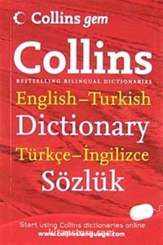 Collins Gem English-Turkish Dictionary / Türkçe - İngilizce Sözlük