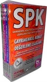 Değerleme Tekli Kitap Seti / SPK Gayrimankul - 5 kitap Konut Değerleme Uzmanlığı Sınavlarına Hazırlık