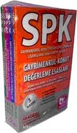 Değerleme Tekli Kitap Seti / SPK Gayrimankul - 5 kitap Konut Değerleme Uzmanlığı Sınavlarına Hazırlık