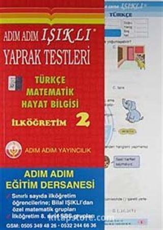 Adım Adım Işıklı Yaprak Testleri İlköğretim 2