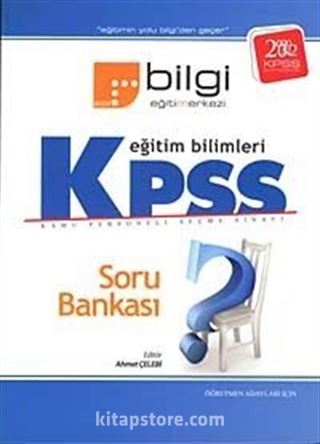 2012 KPSS Eğitim Bilimleri Soru Bankası