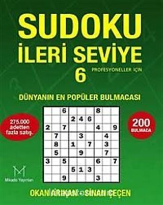 Sudoku İleri Seviye 6