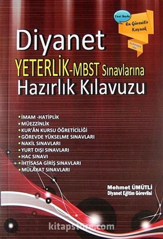 Diyanet Yeterlik-MBST Sınavlarına Hazırlık Kılavuzu