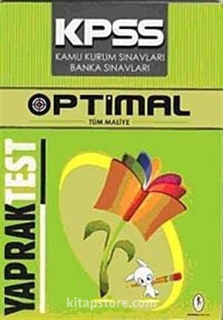 2012 KPSS A Optimal Maliye Yaprak Testi