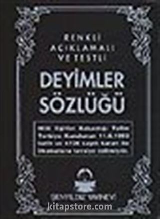 Deyimler Sözlüğü / Plastik Kapak (Cep Boy)