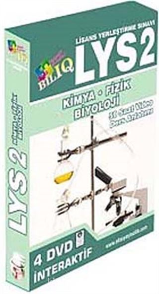 BİL IQ LYS-2 Fizik-Kimya-Biyoloji Hazırlık İnteraktif 4 Dvd