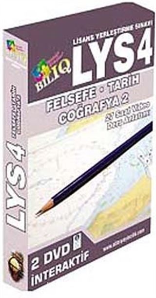 BİL IQ LYS-4 Tarih-Coğrafya-Felsefe Hazırlık İnteraktif 2 Dvd