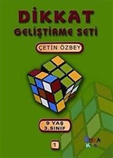 Dikkat Geliştirme Seti 9 Yaş (5 Kitap Takım)(3.Sınıf)