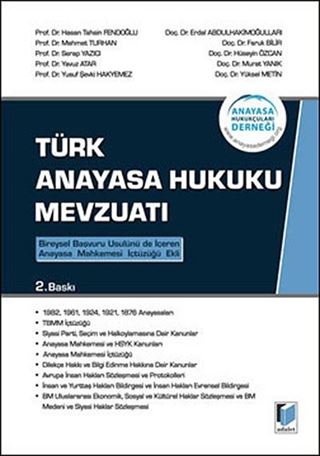 Türk Anayasa Hukuku Mevzuatı