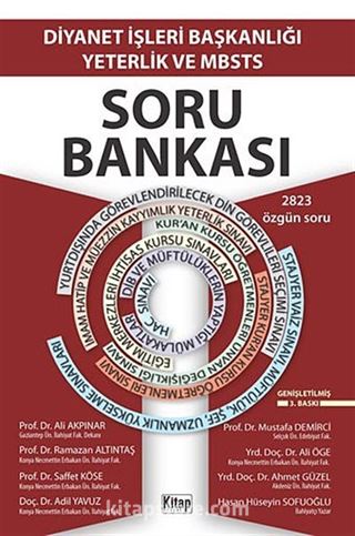 Diyanet İşleri Başkanlığı Yeterlik ve Mbsts Soru Bankası