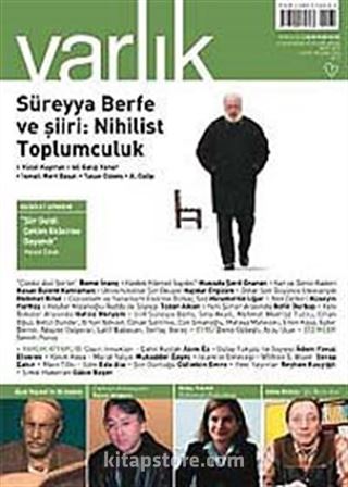 Varlık Aylık Edebiyat ve Kültür Dergisi Mart 2012