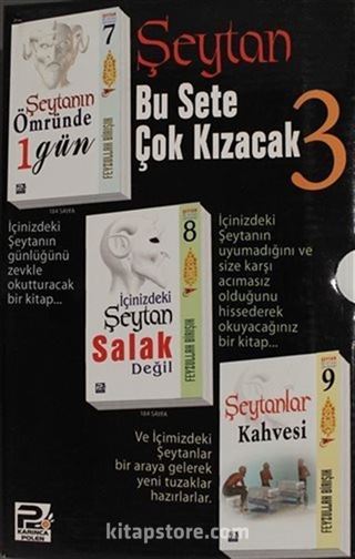 Şeytan Bu Sete Çok Kızacak 3 (3 Kitap Takım)