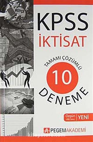 2012 KPSS İktisat Tamamı Çözümlü 10 Deneme