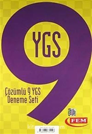 Çözümlü 9 YGS Deneme Seti