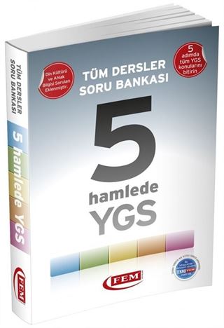 5 Hamlede YGS / Tüm Dersler Soru Bankası