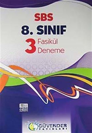 SBS 8. Sınıf 3 Fasikül Deneme