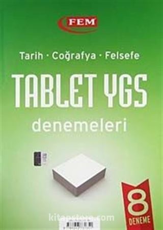 Tarih-Coğrafya-Felsefe Tablet YGS Denemeri 8 Deneme