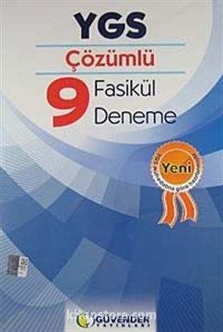 YGS Çözümlü 9 Fasikül Deneme