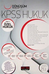 Dönüşüm KPSS Hukuk - Özel Hukuk Cilt 1