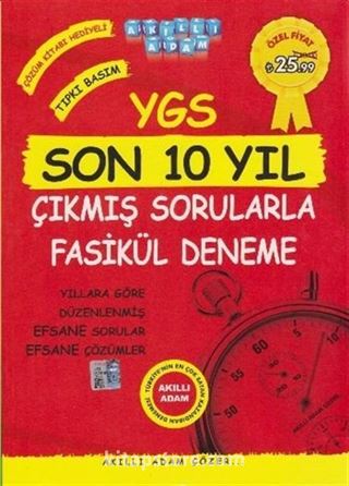 YGS Son 10 Yıl Çıkmış Sorularla Fasikül Deneme