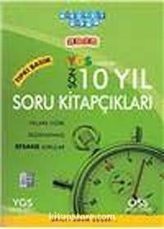 2012 YGS-LYS 10 Yıl Soru Kitapçıkları