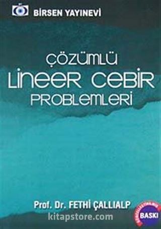 Çözümlü Lineer Cebir Problemleri