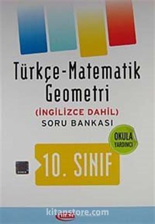 10. Sınıf Türkçe-Matematik Geometri Soru Bankası (İngilizce Dahil)