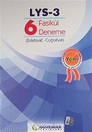 LYS 3 / 6 Fasikül Deneme (Edebiyat-Coğrafya)