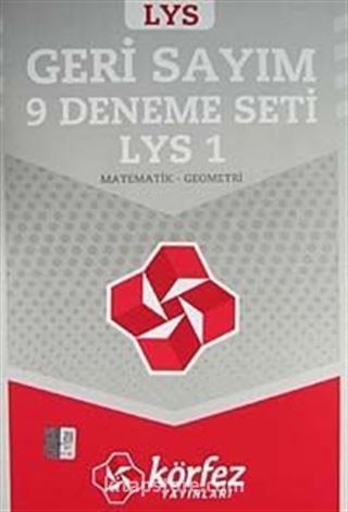 LYS 1 Geri Sayım 9 Deneme Seti - Matematik-Geometri