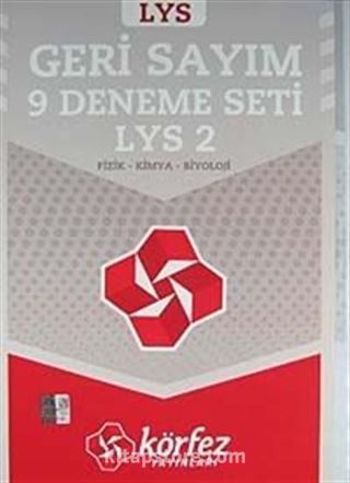 LYS 2 Geri Sayım 9 Deneme Seti - Fizik-Kimya-Biyoloji