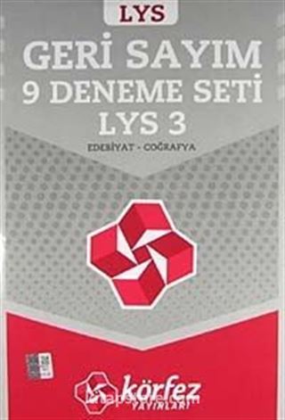 LYS 3 Geri Sayım 9 Deneme Seti - Edebiyat-Coğrafya