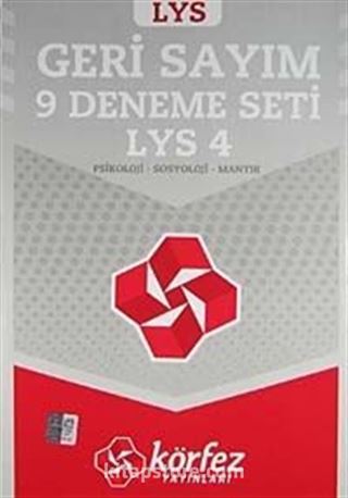 LYS 4 Geri Sayım 9 Deneme Seti - Psikoloji-Sosyoloji-Mantık