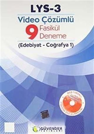 LYS 3 / Video Çözümlü 9 Fasikül Deneme (Edebiyat-Coğrafya 1)