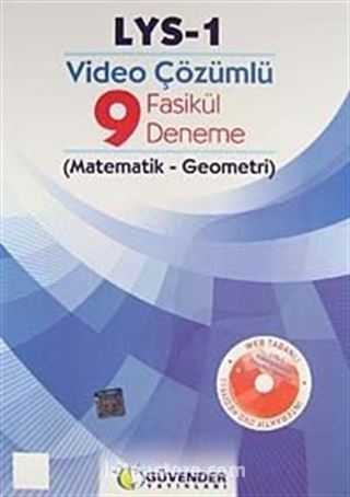 LYS 1 / Video Çözümlü 9 Fasikül Deneme (Matematik-Geometri)