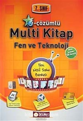 7. Sınıf e-Çözümlü Multi Kitap Fen Bilimleri