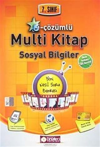 7. Sınıf e-Çözümlü Multi Kitap Sosyal Bilgiler