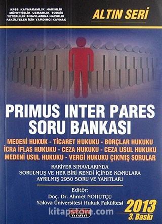 2013 Primus İnter Pares Soru Bankası