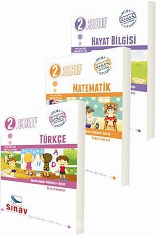 2. Sınıf Konu Anlatımları - Etkinlikler-Testler 3'lü Set + Cd