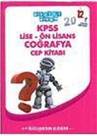 2012 KPSS Lise-Önlisans Coğrafya Cep Kitabı