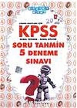 2012 KPSS Lisans Adayları İçin Genel Yetenek-Genel Kültür Soru Tahmin 5 Deneme