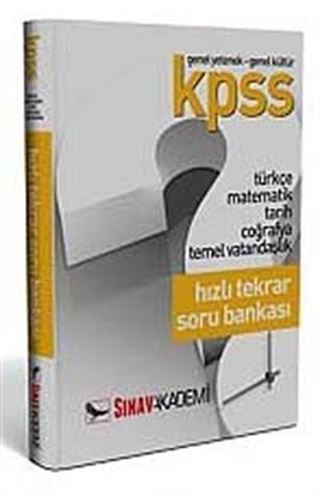 2012 KPSS Genel Kültür-Genel Yetenek Hızlı Tekrar Soru Bankası