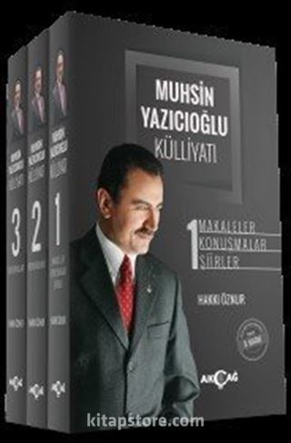 Muhsin Yazıcıoğlu Külliyatı ( 3 Cilt ) (Ciltli)