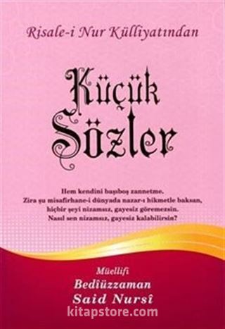 Küçük Sözler / Büyük Boy (kod:353)