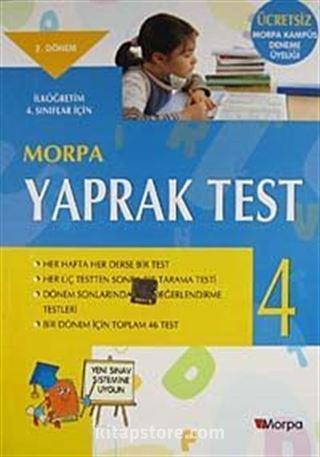 Yaprak Test 4. Sınıf 2. Dönem