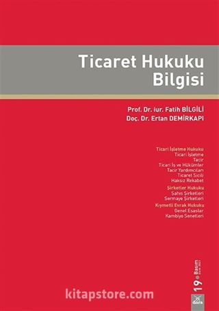 Ticaret Hukuku Bilgisi