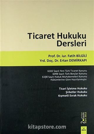 Ticaret Hukuku Dersleri